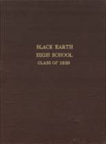 Black Earth High School 1939 yearbook cover photo