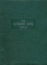 Logan High School 1953 yearbook cover photo