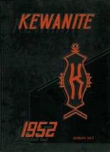 Kewanee High School 1952 yearbook cover photo