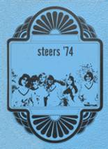 Magdalena High School 1974 yearbook cover photo
