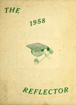 Lancaster High School 1958 yearbook cover photo