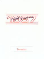 1987 St. Teresa High School Yearbook from Decatur, Illinois cover image