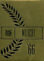 Wellman Union School 1966 yearbook cover photo