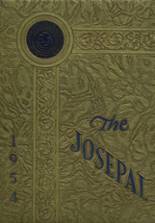 St. Joseph School (Monroe Street) 1954 yearbook cover photo