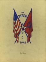 Baldwin High School 1943 yearbook cover photo