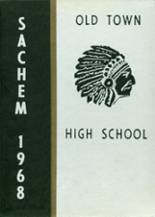 Old Town High School 1968 yearbook cover photo