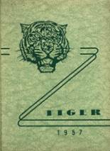Twin Valley High School 1957 yearbook cover photo