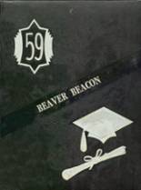 1959 Beaver Dam High School Yearbook from Akron, Indiana cover image