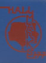 Hall High School 1977 yearbook cover photo