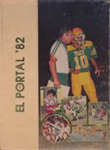 Tracy High School 1982 yearbook cover photo