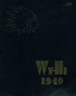 Roosevelt High School 1940 yearbook cover photo