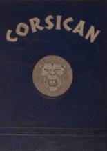 Corsicana High School 1945 yearbook cover photo