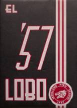 Levelland High School 1957 yearbook cover photo
