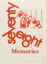 Clay Center High School 1978 yearbook cover photo