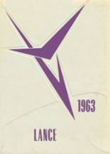 Ligonier High School 1963 yearbook cover photo
