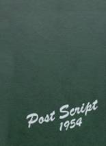 Day Prospect Hill School 1954 yearbook cover photo
