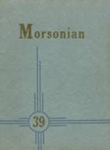 1939 Morse Memorial High School Yearbook from Brooks, Maine cover image