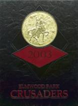 Elmwood Park Memorial High School 2003 yearbook cover photo