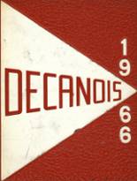 Decatur High School 1966 yearbook cover photo