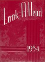 St. Paul High School 1954 yearbook cover photo
