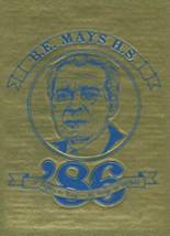 Mays High School 1986 yearbook cover photo