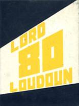 1980 Loudoun County High School Yearbook from Leesburg, Virginia cover image