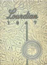 Lourdes High School 1947 yearbook cover photo