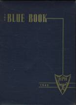 Hyde Park High School 1942 yearbook cover photo
