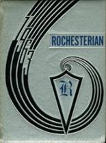 Rochester High School 1963 yearbook cover photo