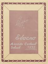 Arcade Central High School 1952 yearbook cover photo