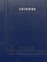 Lincoln High School 1946 yearbook cover photo