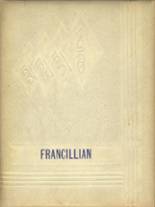 Francesville High School 1956 yearbook cover photo