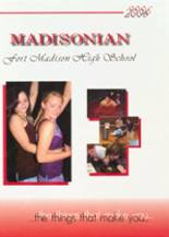 Ft. Madison High School 2006 yearbook cover photo