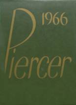 Pierce High School 1966 yearbook cover photo