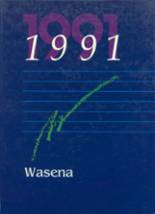 Watervliet High School 1991 yearbook cover photo