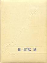1956 Jefferson Center High School Yearbook from Columbia city, Indiana cover image