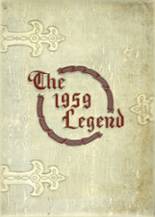 1959 Sleepy Hollow High School Yearbook from North tarrytown, New York cover image