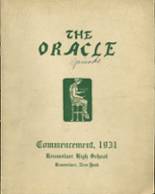 Rensselaer High School 1931 yearbook cover photo