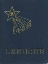 Lincoln Community High School 1947 yearbook cover photo