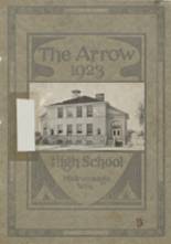 Mukwonago High School 1923 yearbook cover photo