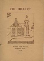 1936 Warren High School Yearbook from Warren, Massachusetts cover image