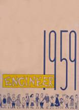 Des Moines Technical High School 1959 yearbook cover photo