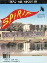 Delran High School 1991 yearbook cover photo