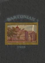 Barton Academy 1908 yearbook cover photo