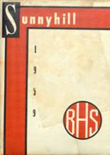 1959 Bridgeport High School Yearbook from Bridgeport, Ohio cover image