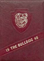 Buda High School 1948 yearbook cover photo