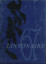 Linton High School 1967 yearbook cover photo