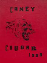 Caney High School 1990 yearbook cover photo