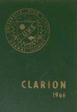 1966 University High School Yearbook from Normal, Illinois cover image