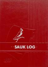 Sauk City High School 1957 yearbook cover photo